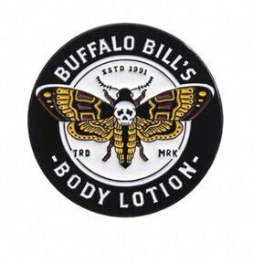 Buffalo Bill’s Body Lotion Enamel Pin | Silence of the Lambs